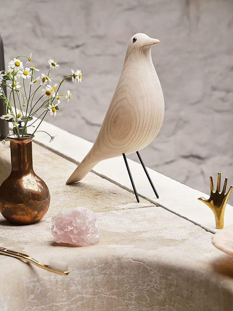 VITRA | Figurine décorative - Eames House Bird Esche Cotton White | Crème