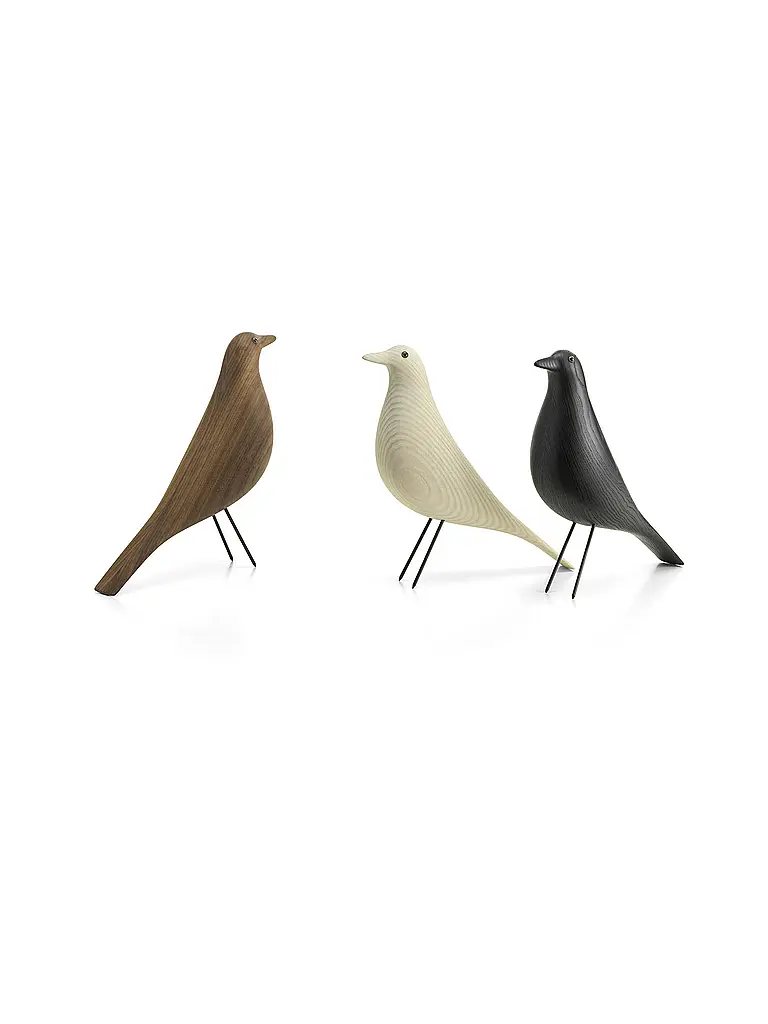 VITRA | Figurine décorative - Eames House Bird Frêne Noir | Noir