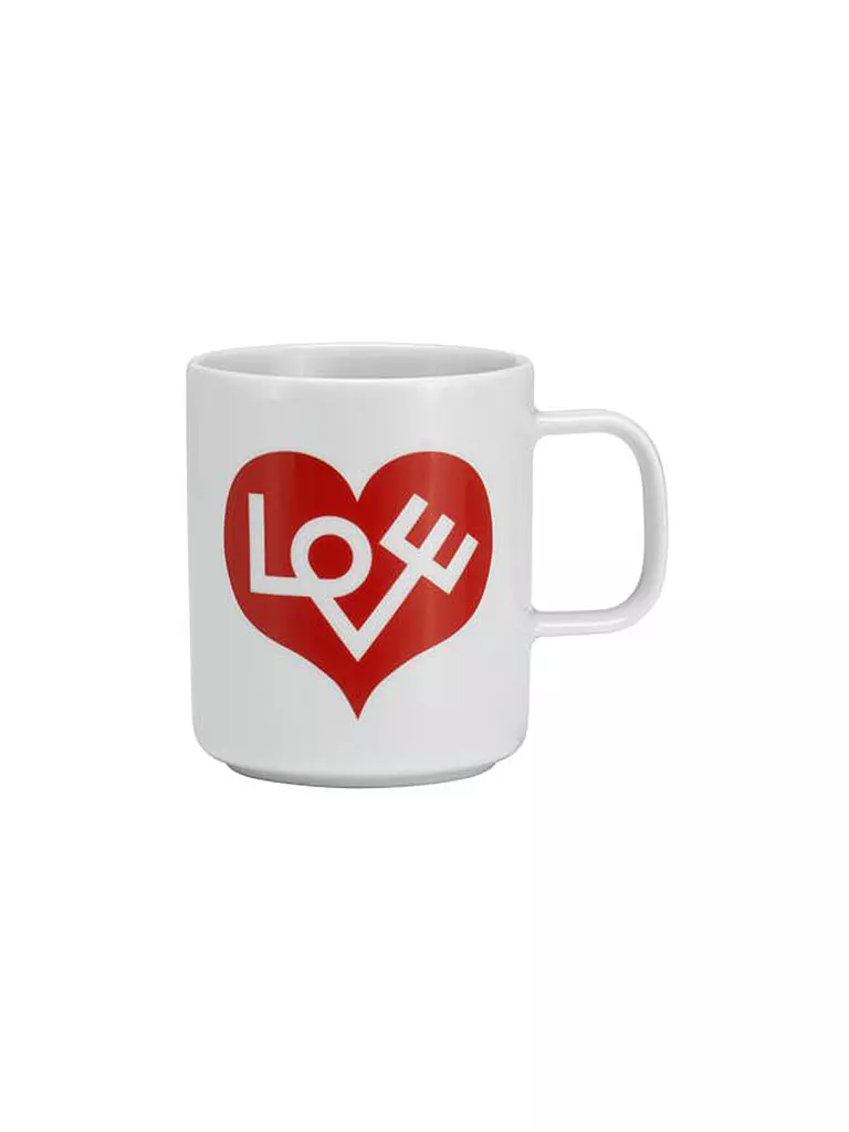 VITRA | Henkelbecher - Tasse Coffee Mug Love Heart Rot | Rouge