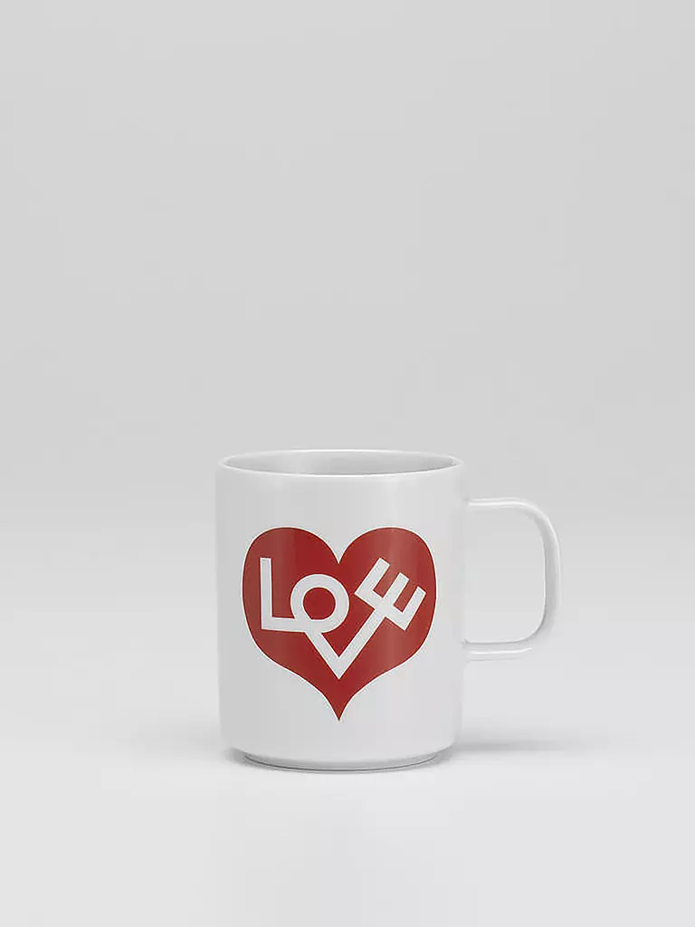 VITRA | Henkelbecher - Tasse Coffee Mug Love Heart Rot | Rouge
