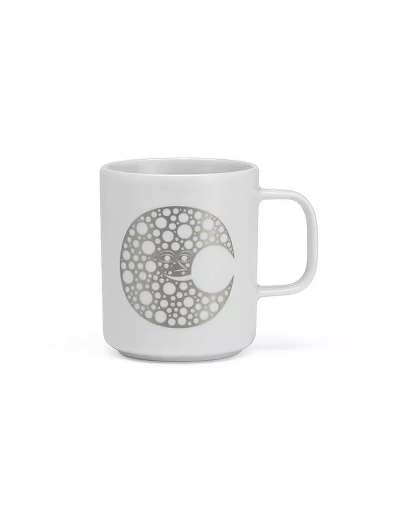 VITRA | Mug à anse - Tasse Mug à café Lune Argent | silber