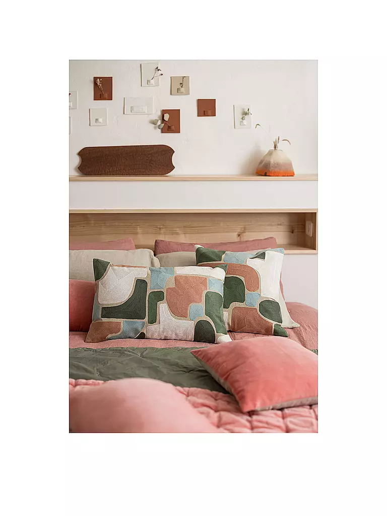 VIVARAISE | Housse de coussin 45x45cm KAIRI Multico | bunt