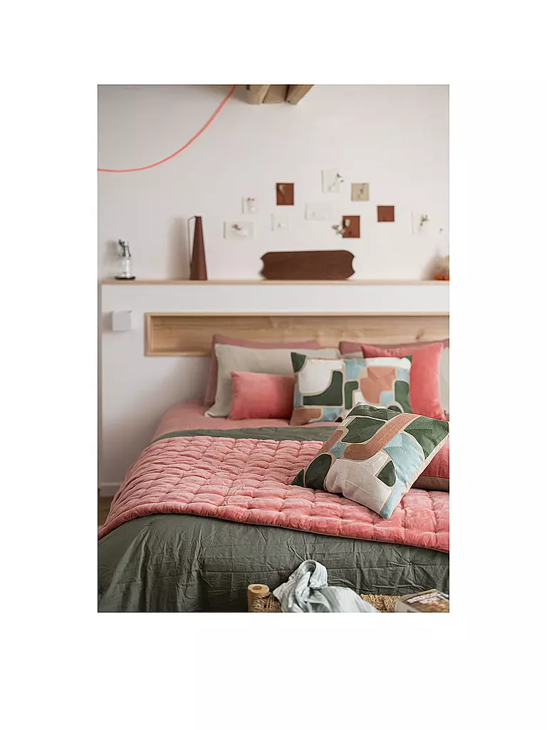 VIVARAISE | Housse de coussin 45x45cm KAIRI Multico | 