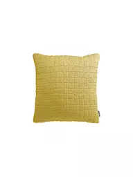 VIVARAISE | Housse de coussin 45x45cm SWAMI Olive | Jaune