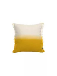 VIVARAISE | Housse de coussin 45x45cm ZEFF Shade Indigo | Jaune