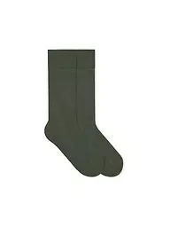 VON JUNGFELD | Socken spiekeroog / gelb | Vert foncé