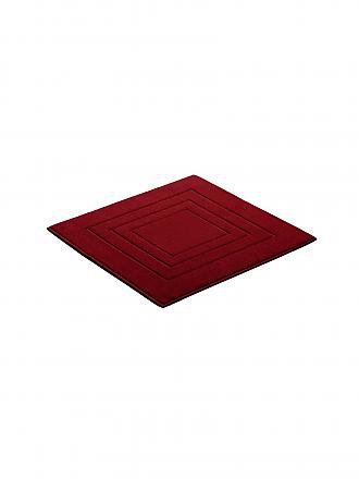 VOSSEN | Tapis de bain FEELING 60x60cm rubis