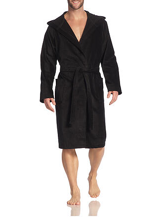 VOSSEN | Peignoir unisexe TEXAS Noir