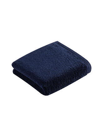 VOSSEN | Serviette VEGAN LIFE 50x100cm Bleu Marine