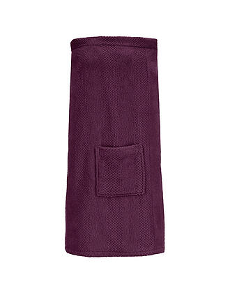 VOSSEN | Saunakilt SARINA pour femmes, couleur baie de sureau
