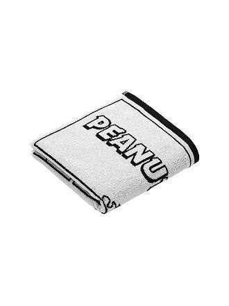 VOSSEN | Serviette 50x100cm PEANUTS MOMENTS Noir / Blanc