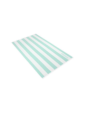 VOSSEN | Serviette de plage en velours 100x180cm SIGNATURE Azure