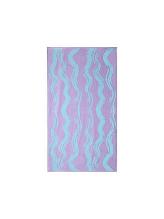 VOSSEN | Drap de plage en velours 100x180cm COAST LINSE Lavender