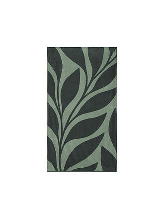 VOSSEN | Drap de plage en velours 100x180cm OCEAN LEAF Sage