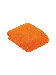 VOSSEN | Serviette de bain CALYPSO FEELING 100x150cm Flanelle | Orange