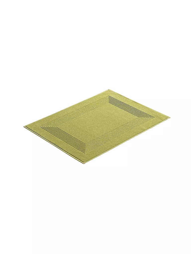 VOSSEN | Badevorleger NEW GENERATION 50x70cm Meadow Green | Vert