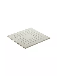VOSSEN | Badteppich FEELING 60x60cm Ivoire | Gris clair