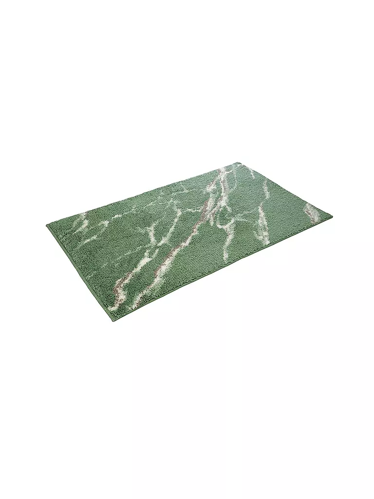 VOSSEN | Badteppich VOSSEN MARBLE 60x100cm Evergreen | Vert