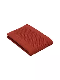 VOSSEN | Serviette de douche 67x140cm SENSES Detox Green | Rouge foncé