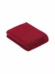 VOSSEN | Serviette de douche CALYPSO FEELING 67x140cm Tournesol | Rouge foncé