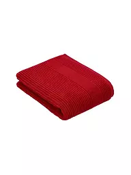 VOSSEN | Serviette de douche TOMORROW 67x140cm Orange électrique | Rouge