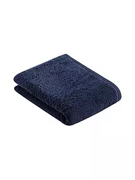 VOSSEN | Drap de douche VEGAN LIFE 67x140cm Bleu marine | Bleu foncé