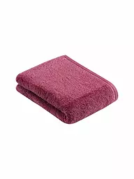 VOSSEN | Drap de douche VEGAN LIFE 67x140cm Bleu marine | Rose vif