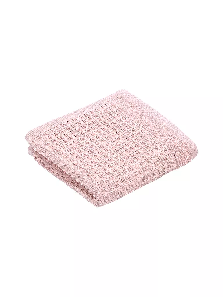 VOSSEN | Gästetuch 30x50cm SENSES Pearl Skin | Rose