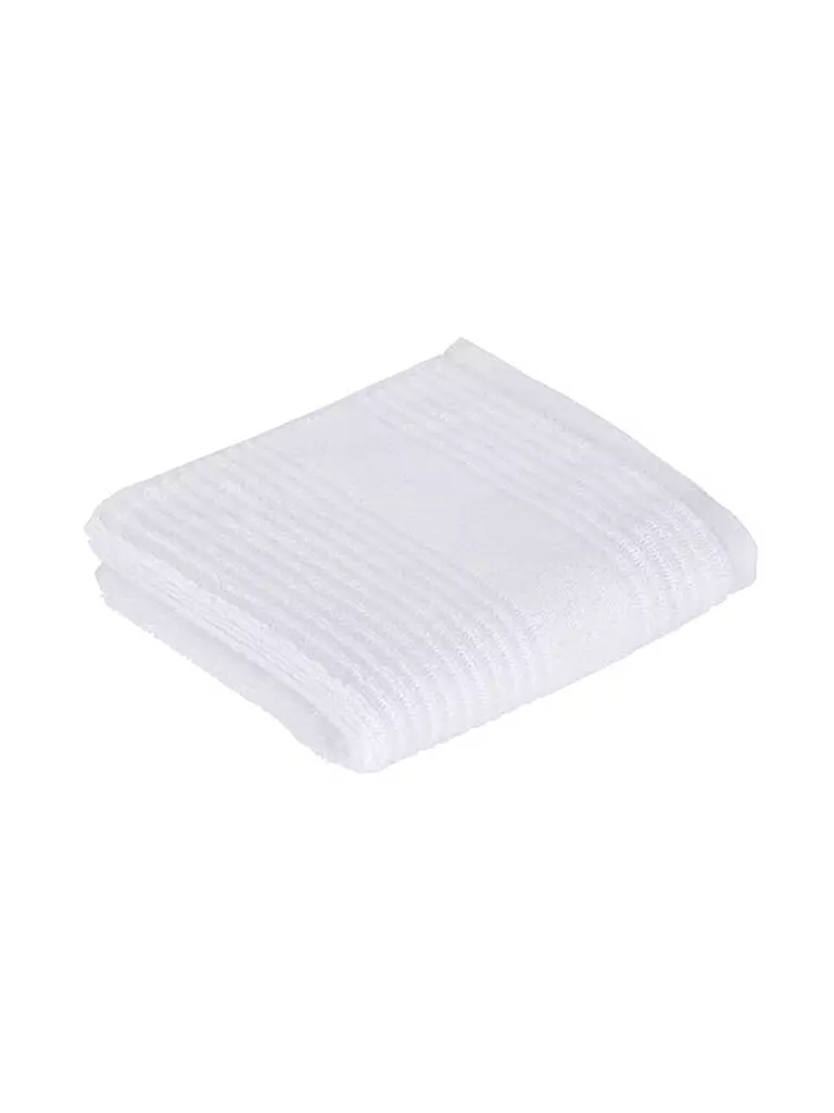 VOSSEN | Gästetuch TOMORROW 30x50cm Weiss | Blanc