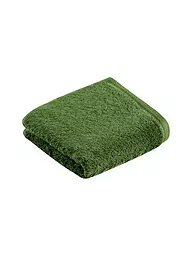 VOSSEN | Gästetuch VEGAN LIFE 40x60cm Clover | Vert foncé