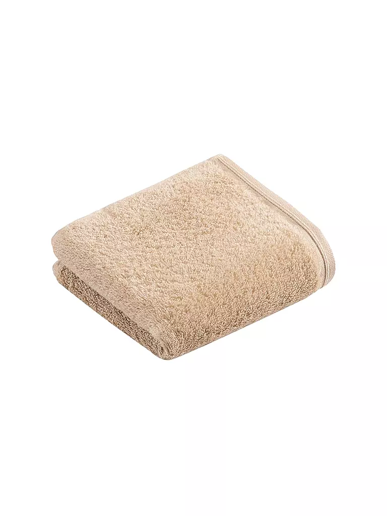 VOSSEN | Gästetuch VEGAN LIFE 40x60cm Tibet | Beige