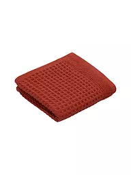 VOSSEN | Gästetuch 30x50cm SENSES Detox Green | Rouge foncé