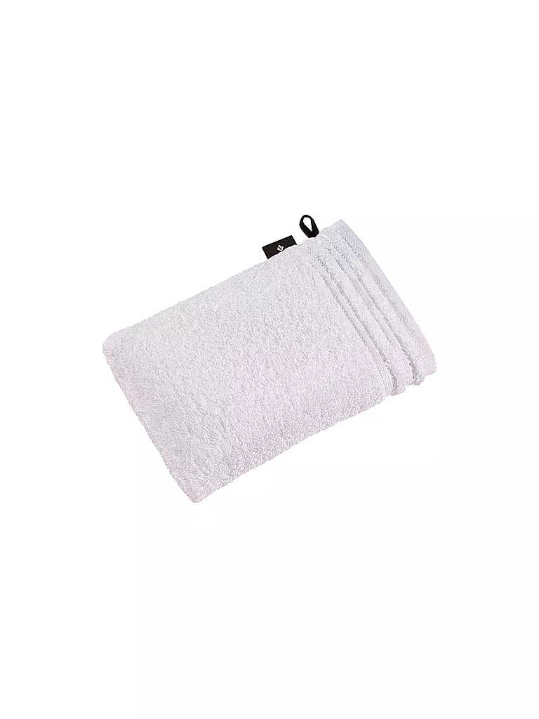 VOSSEN | Gant de toilette CALYPSO FEELING 22x16cm Blanc | weiss
