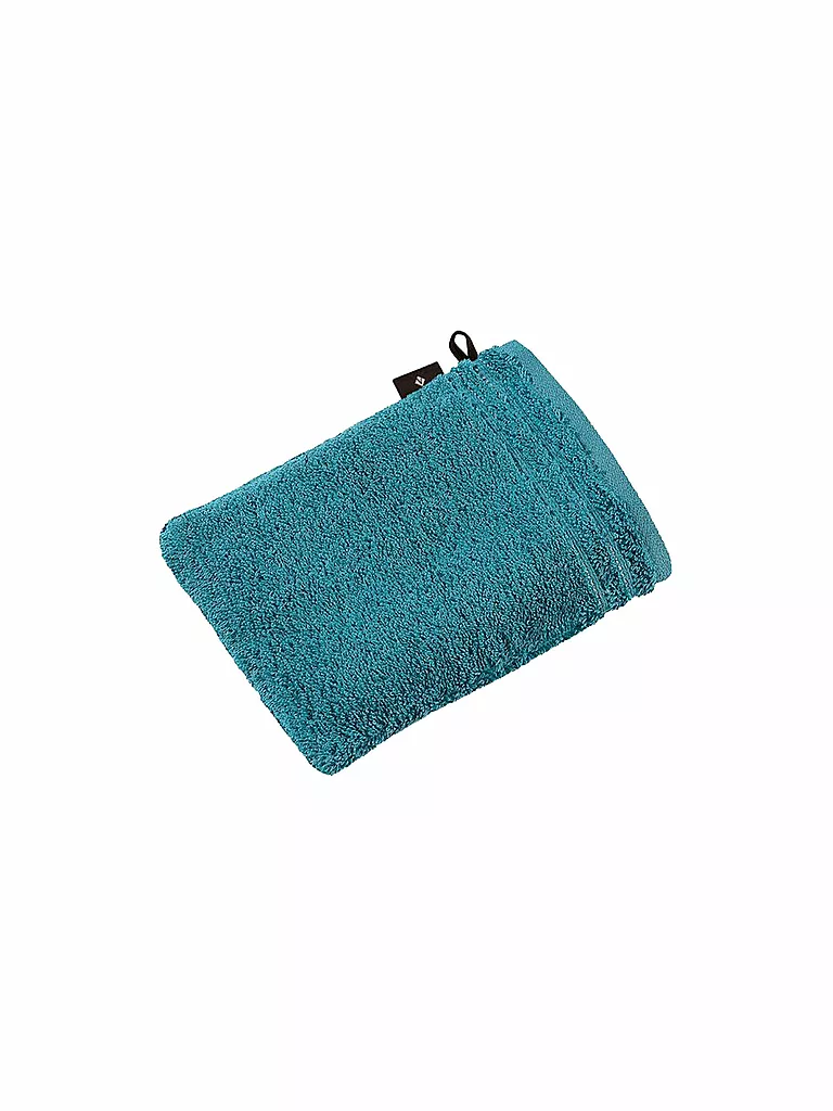 VOSSEN | Gant de toilette CALYPSO FEELING 22x16cm Lagoon | petrol