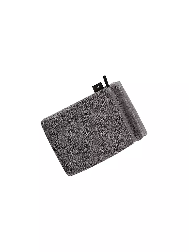 VOSSEN | Gant de toilette PURE 16x22cm Lavastone | grau