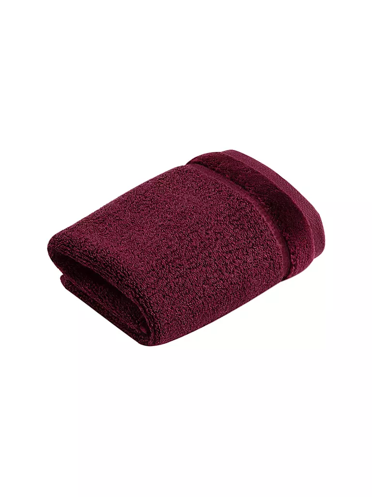 VOSSEN | Gant de toilette PURE 30x30cm Berry | beere