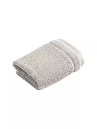 VOSSEN | Gant de toilette PURE 30x30cm Lavastone | Argent