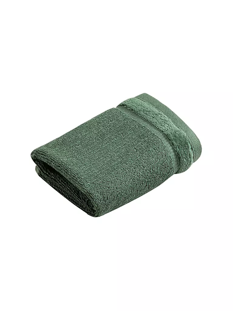 VOSSEN | Gant de toilette PURE 30x30cm Thé Vert | petrol