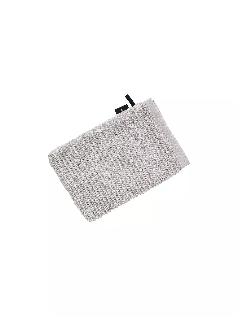 VOSSEN | Gant de toilette TOMORROW 22x16m Stone | hellgrau