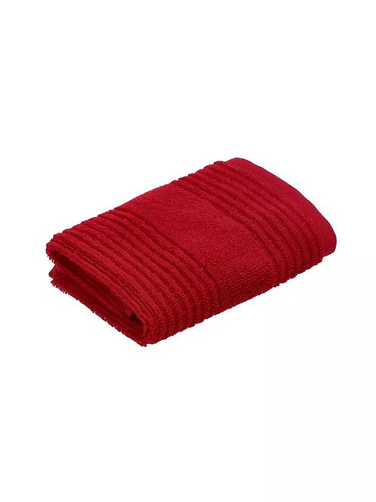 VOSSEN | Gant de toilette TOMORROW 30x30cm Purpur | rot