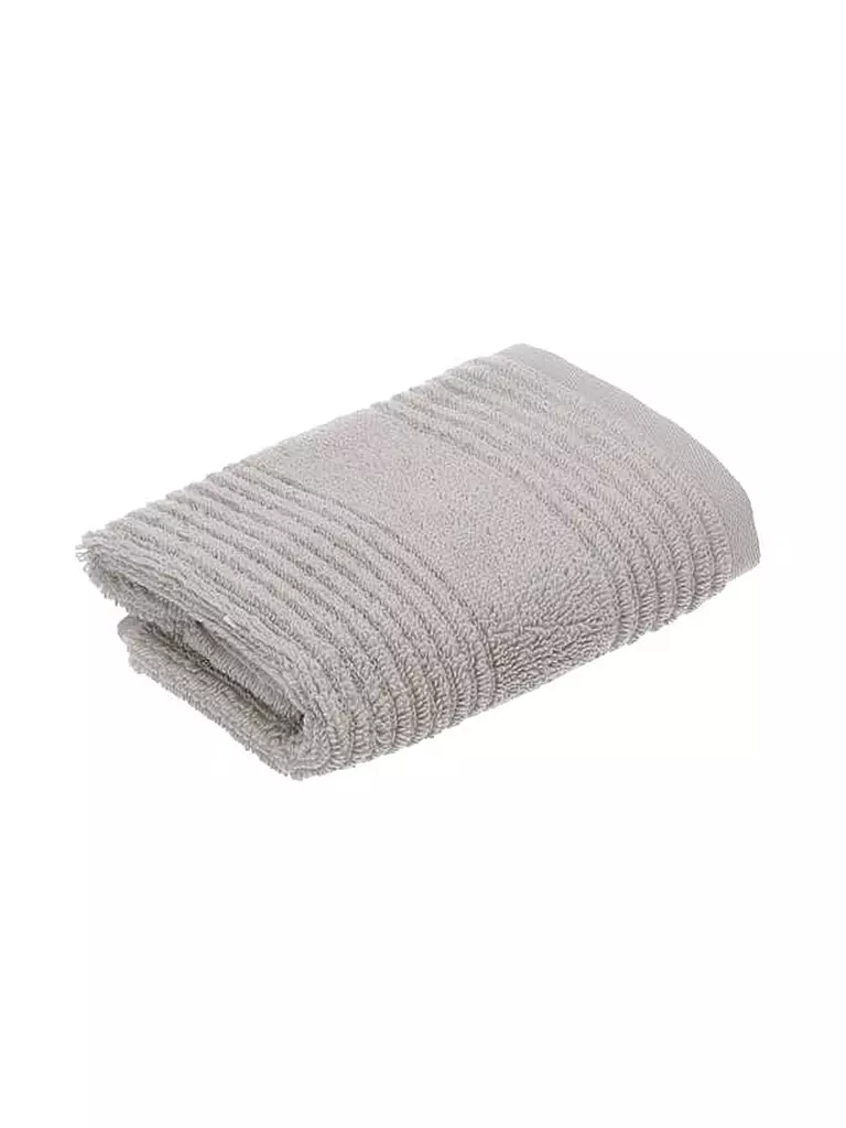 VOSSEN | Gant de toilette TOMORROW 30x30cm Stone | hellgrau
