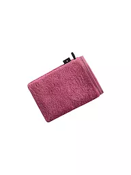 VOSSEN | Gant de toilette VEGAN LIFE 16x22cm Waterfall | Rose vif