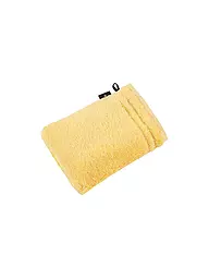 VOSSEN | Gant de toilette VIENNA STYLE SUPERSOFT 16x22cm Blanc | Jaune