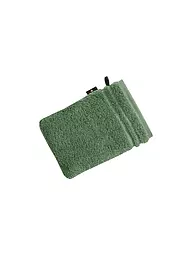 VOSSEN | Gant de toilette VIENNA STYLE SUPERSOFT 16x22cm Blanc | Olive