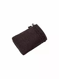 VOSSEN | Gant de toilette VIENNA STYLE SUPERSOFT 16x22cm Blackberry | Marron