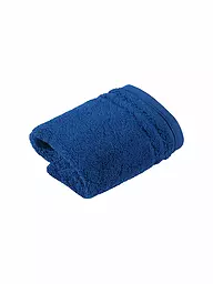 VOSSEN | Seiftuch VIENNA STYLE SUPERSOFT 30x30cm Maroon | Bleu foncé