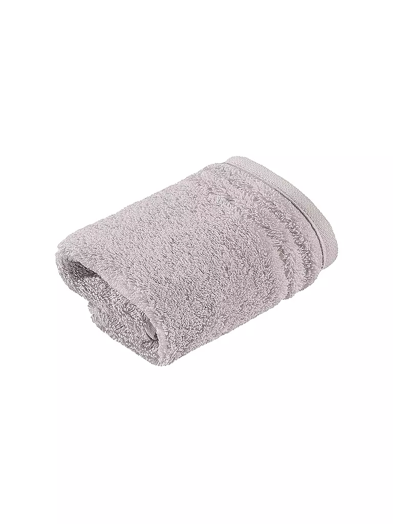 VOSSEN | Gant de toilette VIENNA STYLE SUPERSOFT 30x30cm Gris clair | silber