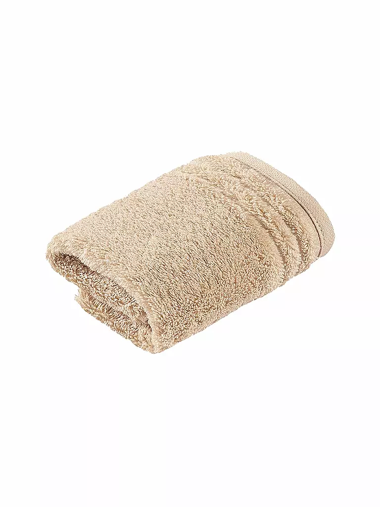 VOSSEN | Gant de toilette VIENNA STYLE SUPERSOFT 30x30cm Tibet | beige