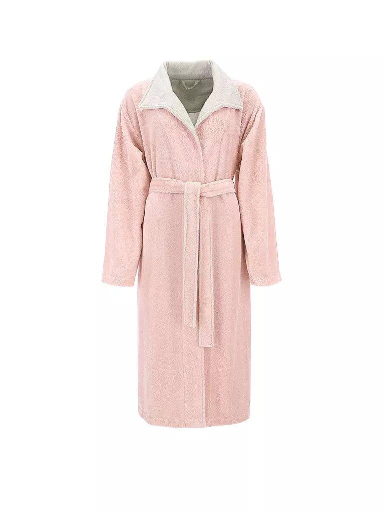 VOSSEN | Peignoir femme ANDORRA Pearl Skin/Ivoire | rosa