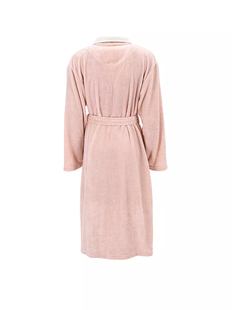 VOSSEN | Peignoir femme ANDORRA Pearl Skin/Ivoire | rosa